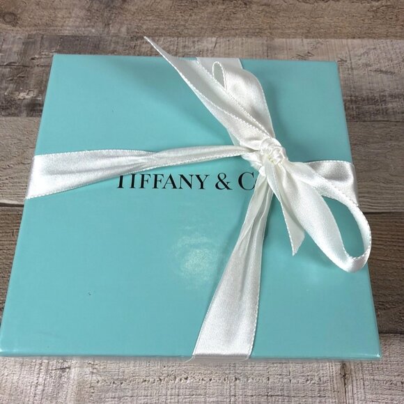 VTG Tiffany & Co France World Discovery Map Ceramic Trinket Box Dish Lid GIFT - Picture 6 of 16